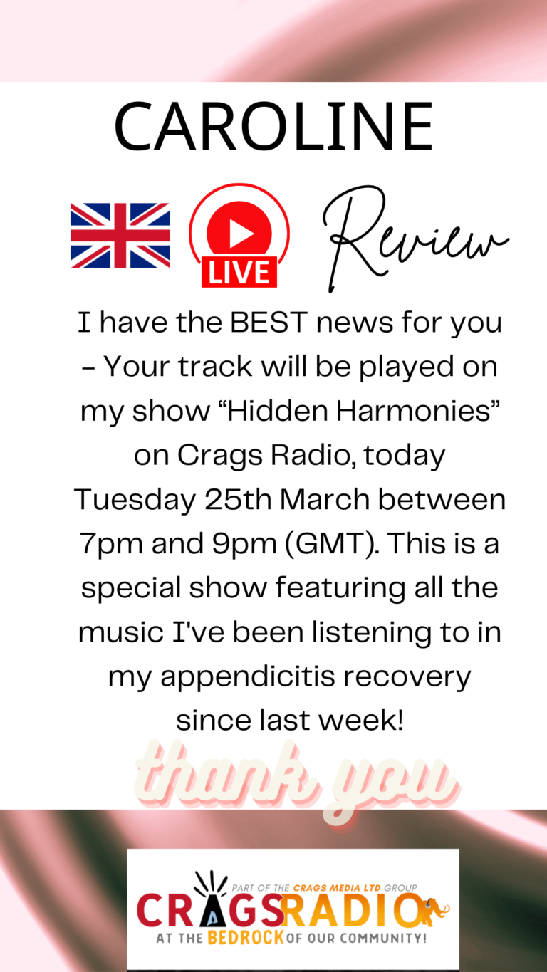 CragsRadio WUHA Caroline on air